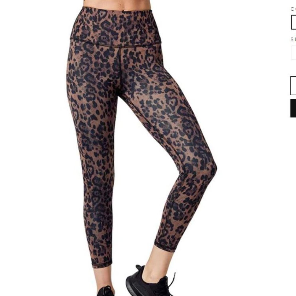Body Language Hartley Legging Animal Leopard Sz S